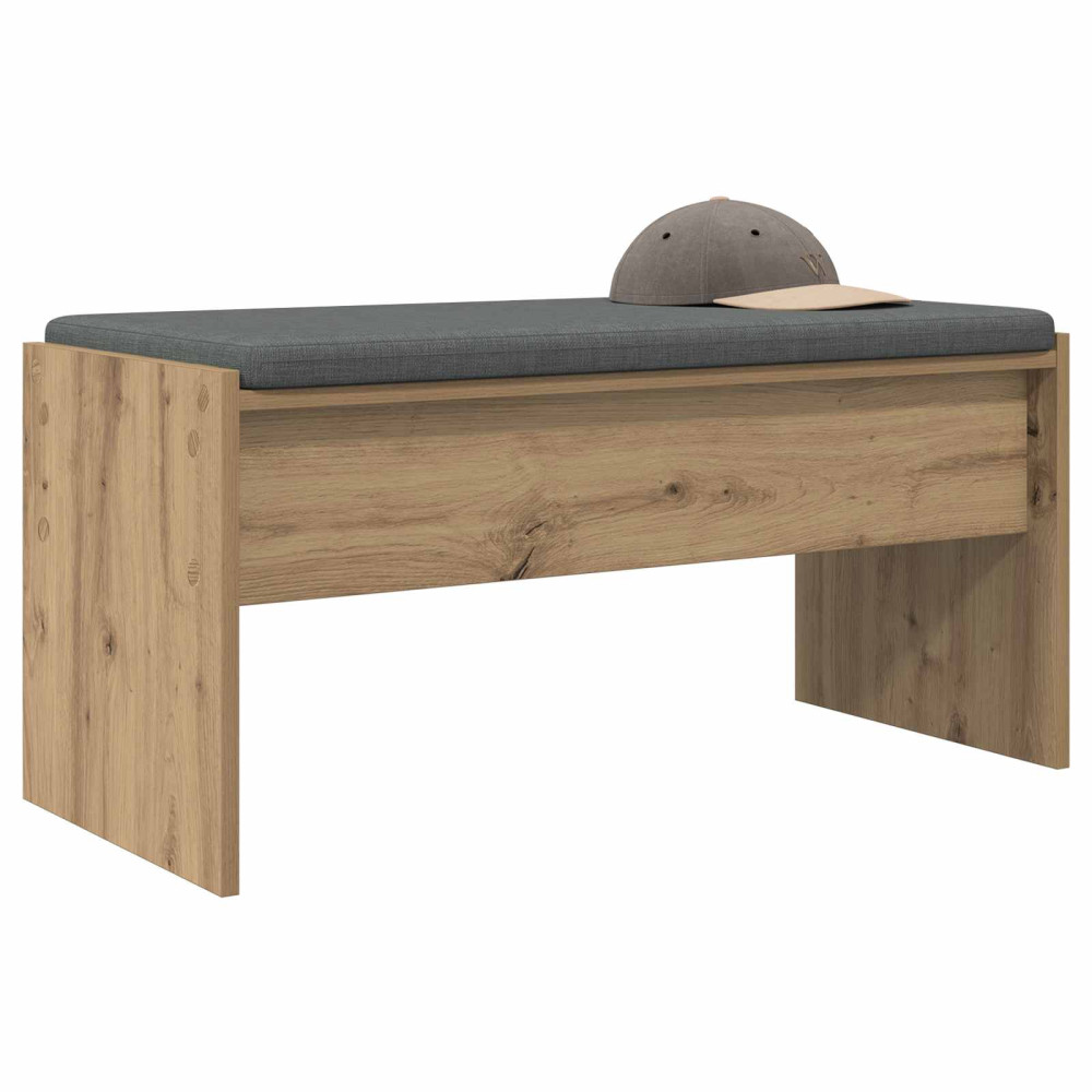 Produktbild för Hallbänk Artisan Ek 83 x 38 x 40 cm