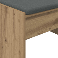 Produktbild för Hallbänk Artisan Ek 83 x 38 x 40 cm