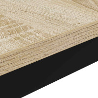 Produktbild för Kaffeebord Sonoma 100 x 50 x 45 cm Konstruerat trä