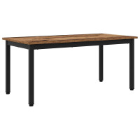 Produktbild för Kaffeebord Gammalt trä 100 x 50 x 45 cm Konstruerat trä