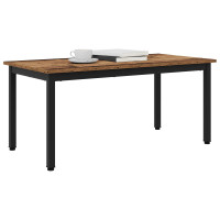 Produktbild för Kaffeebord Gammalt trä 100 x 50 x 45 cm Konstruerat trä