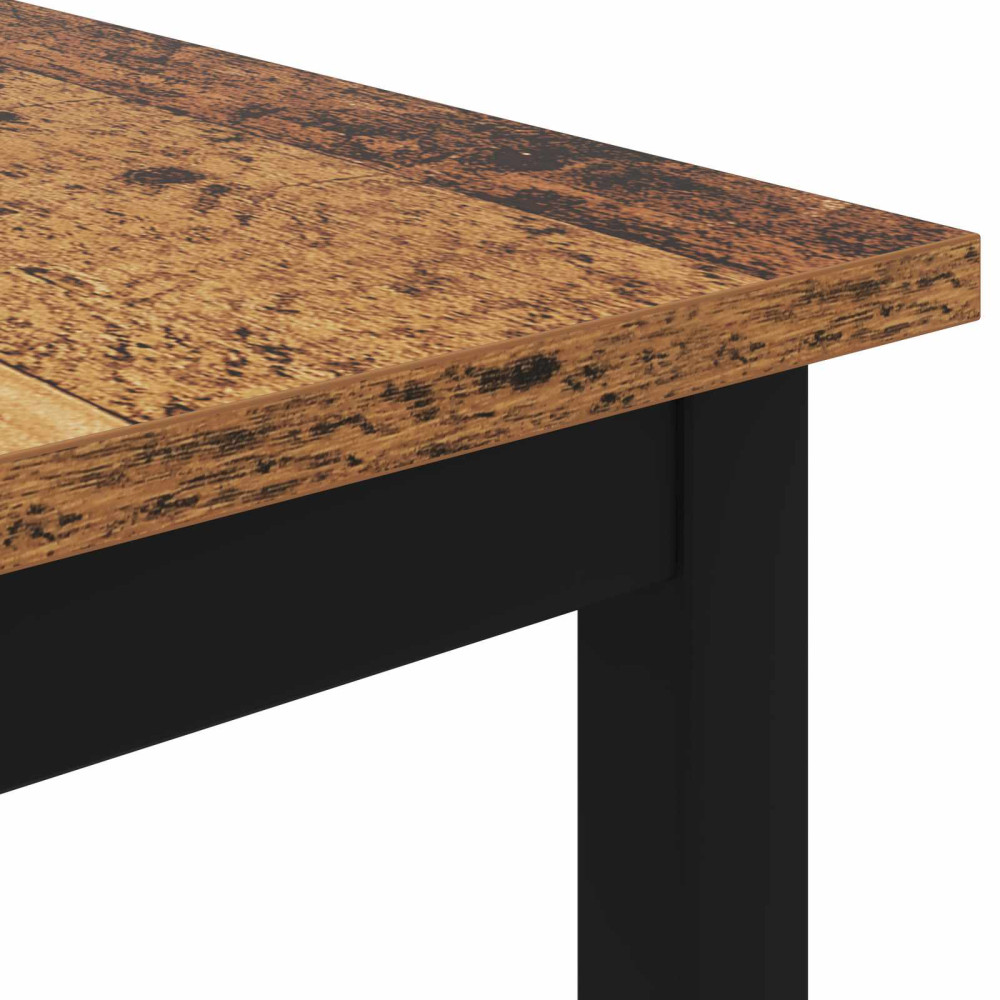 Produktbild för Kaffeebord Gammalt trä 100 x 50 x 45 cm Konstruerat trä