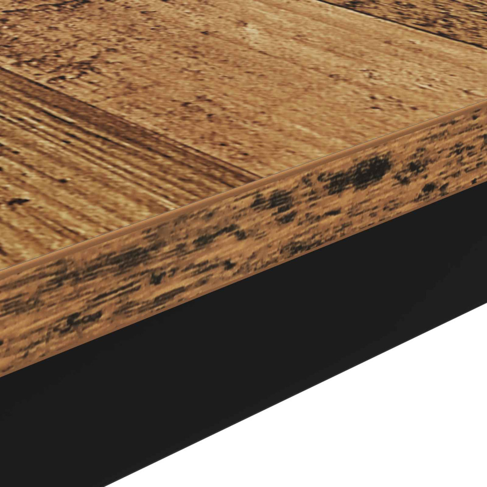 Produktbild för Kaffeebord Gammalt trä 100 x 50 x 45 cm Konstruerat trä
