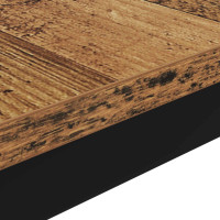 Produktbild för Kaffeebord Gammalt trä 100 x 50 x 45 cm Konstruerat trä