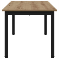 Produktbild för Kaffeebord Artisan Ek 100 x 50 x 45 cm Konstruerat trä