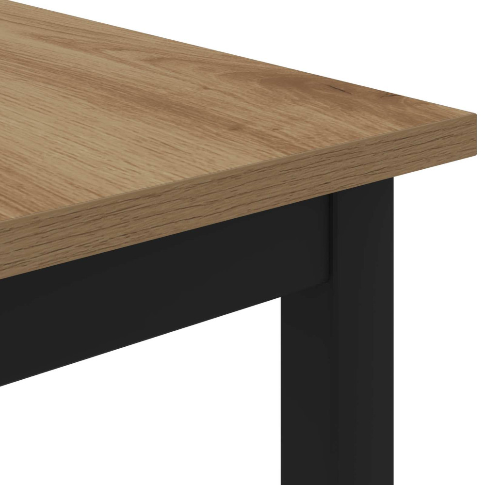 Produktbild för Kaffeebord Artisan Ek 100 x 50 x 45 cm Konstruerat trä