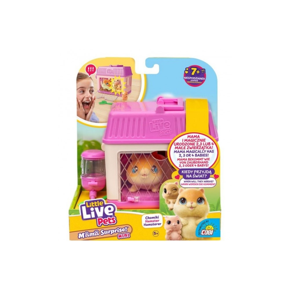 Produktbild för Figur Cobi Little Live Pets Mama Surprise! Mini hamster (MO-...