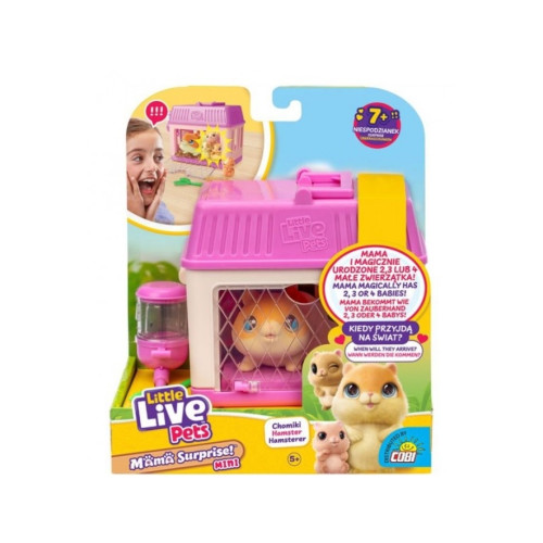 COBI Figur Cobi Little Live Pets Mama Surprise! Mini hamster (MO-...