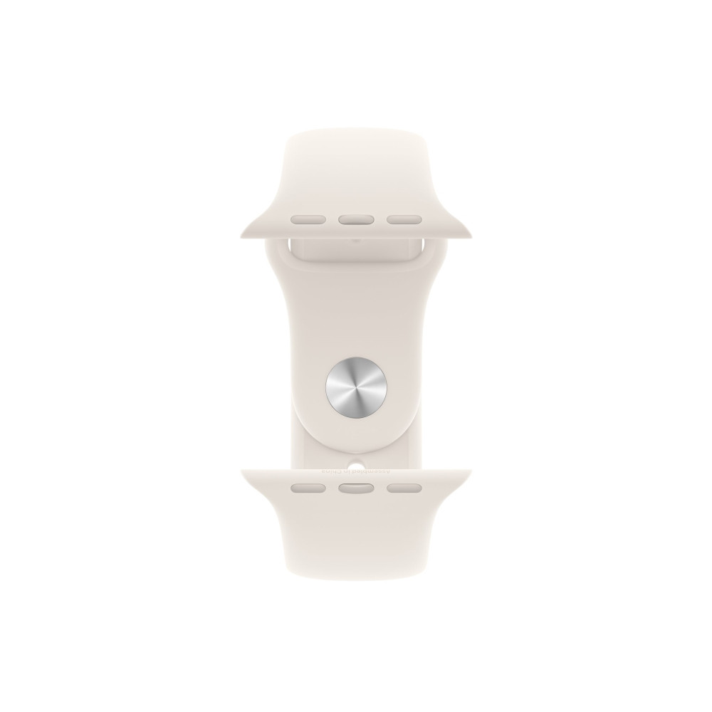 Produktbild för Apple Watch SE 3 (GPS) - stjärnljusaluminium - smart klocka med sportband - starlight - 64 GB