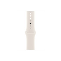 Produktbild för Apple Watch SE 3 (GPS) - stjärnljusaluminium - smart klocka med sportband - starlight - 64 GB