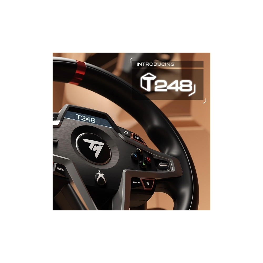 Produktbild för ThrustMaster T248 - ratt- och pedaluppsättning - kabelansluten