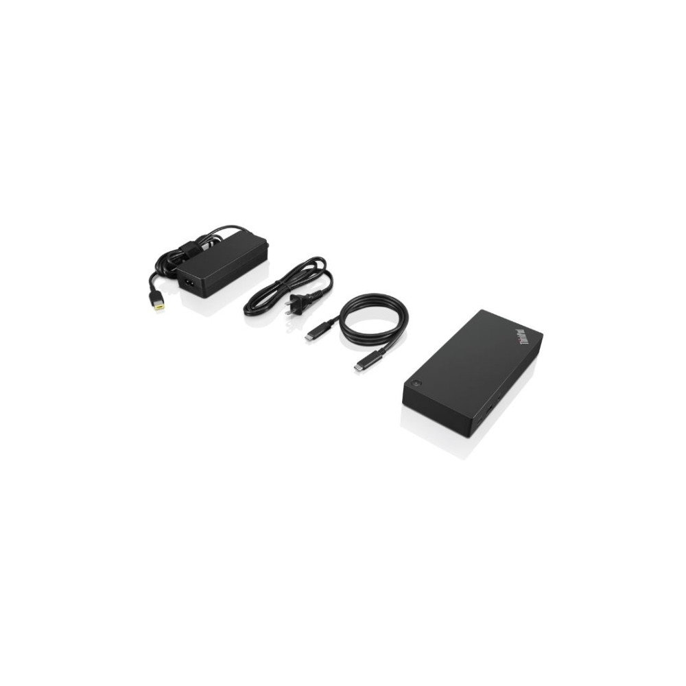 Produktbild för Lenovo ThinkPad USB-C Dock Gen 2 - dockningsstation - USB-C - HDMI, 2 x DP - 1GbE