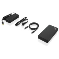 Produktbild för Lenovo ThinkPad USB-C Dock Gen 2 - dockningsstation - USB-C - HDMI, 2 x DP - 1GbE