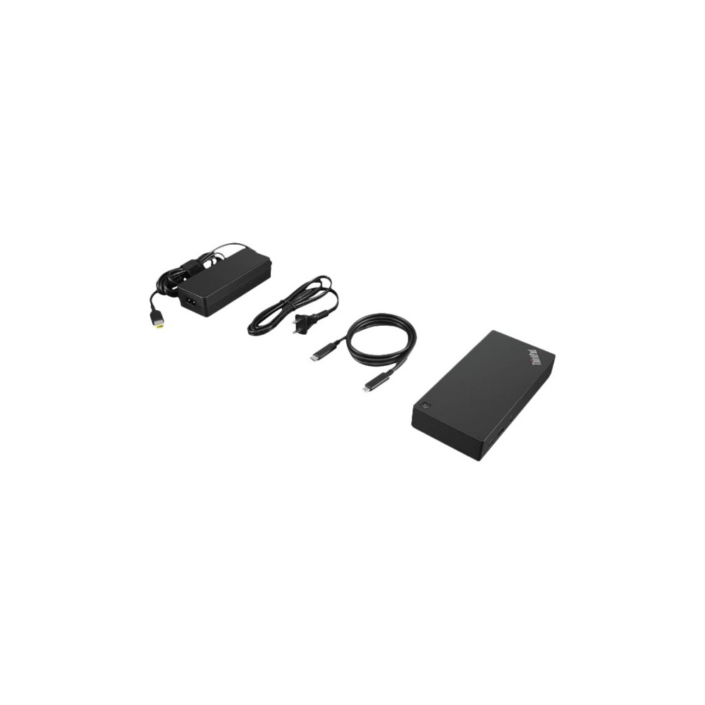 Produktbild för Lenovo ThinkPad USB-C Dock Gen 2 - dockningsstation - USB-C - HDMI, 2 x DP - 1GbE