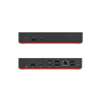 Produktbild för Lenovo ThinkPad USB-C Dock Gen 2 - dockningsstation - USB-C - HDMI, 2 x DP - 1GbE