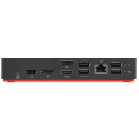 Produktbild för Lenovo ThinkPad USB-C Dock Gen 2 - dockningsstation - USB-C - HDMI, 2 x DP - 1GbE