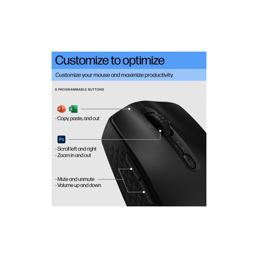 Produktbild för HP 420 - mus - programmerbar