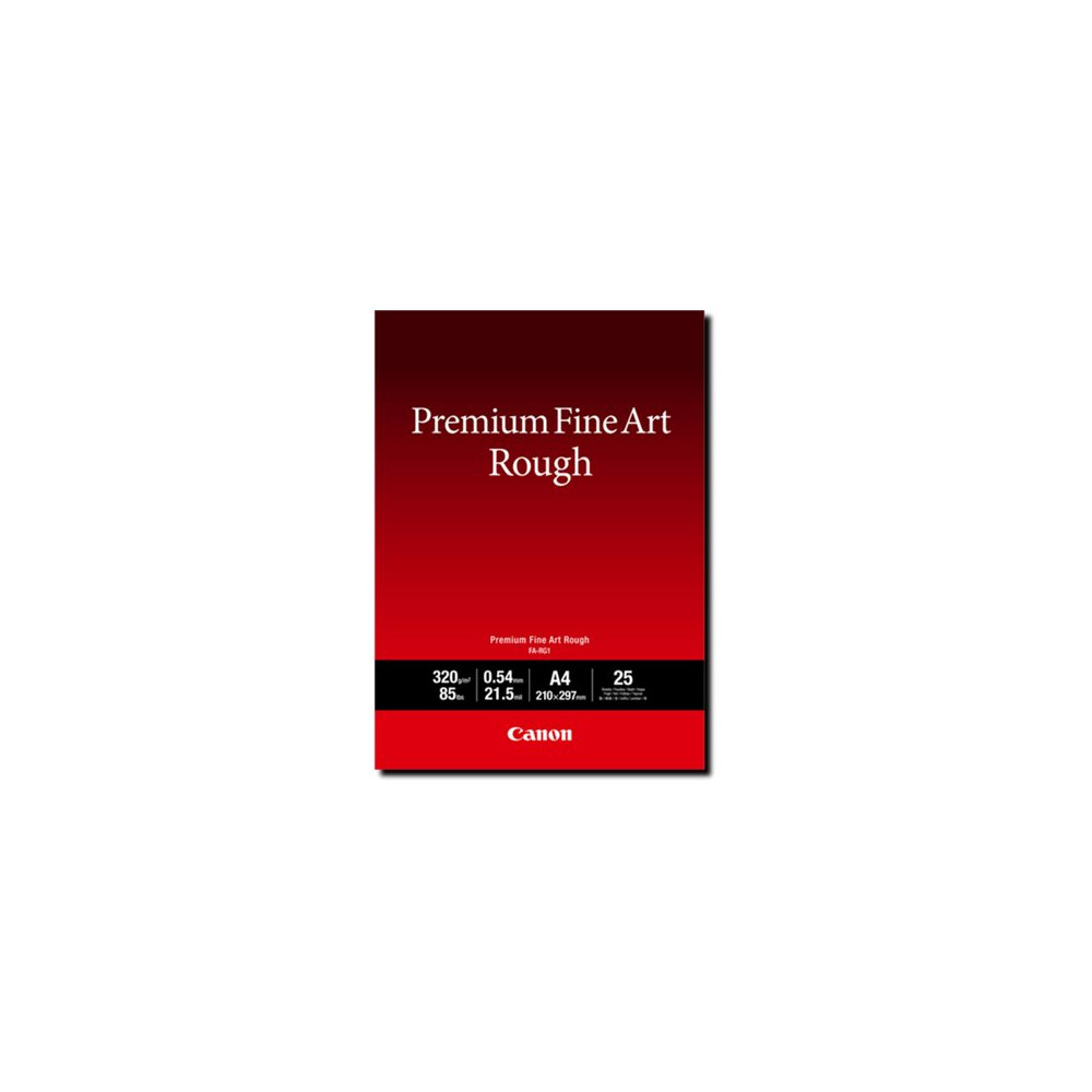 Produktbild för Canon Premium FA-RG1 - konstpapper - grov - 25 ark - A4 - 320 g/m²