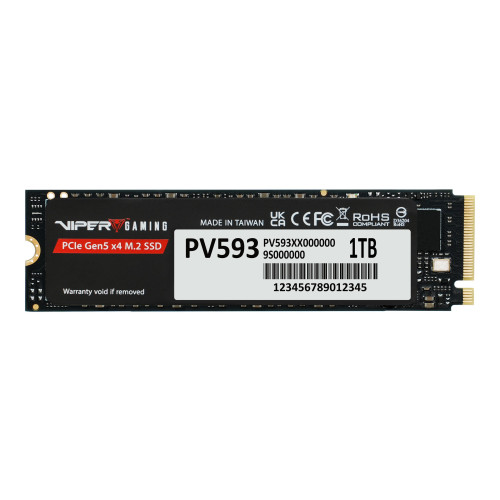 Patriot Memory Patriot Viper Gaming PV593 - SSD - 1 TB - PCI Express 5.0 x4 (NVMe)