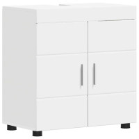 Produktbild för Badrumsmöbelset TULUM 2 pcs Vit 60 x 34 x 63 cm Konstruerat trä