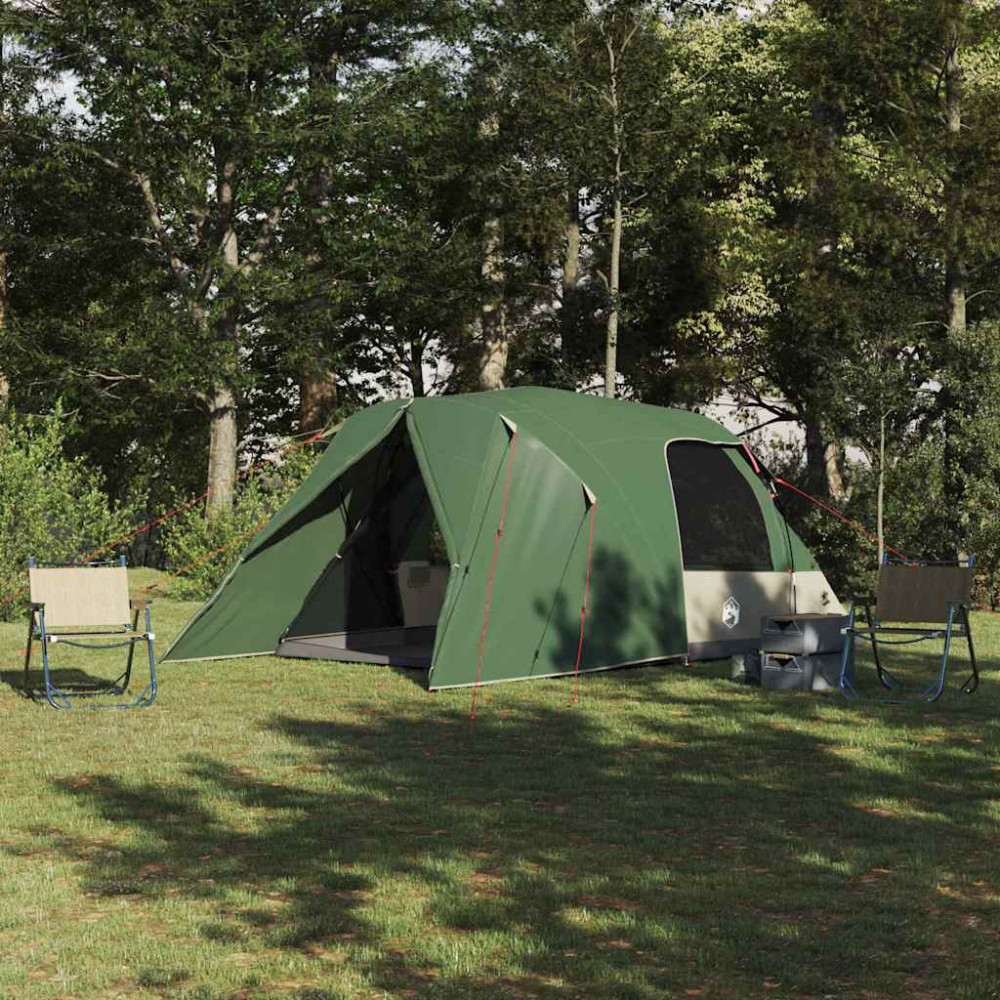 Produktbild för Dome Tält 4-Personer med tak Grön 455 x 252 x 178 cm