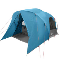 Produktbild för Dome Tält 6-Personer med tak med lagring Blå 500 x 314 x 206 cm