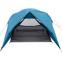Produktbild för Dome Tält 6-Personer med tak med lagring Blå 500 x 314 x 206 cm
