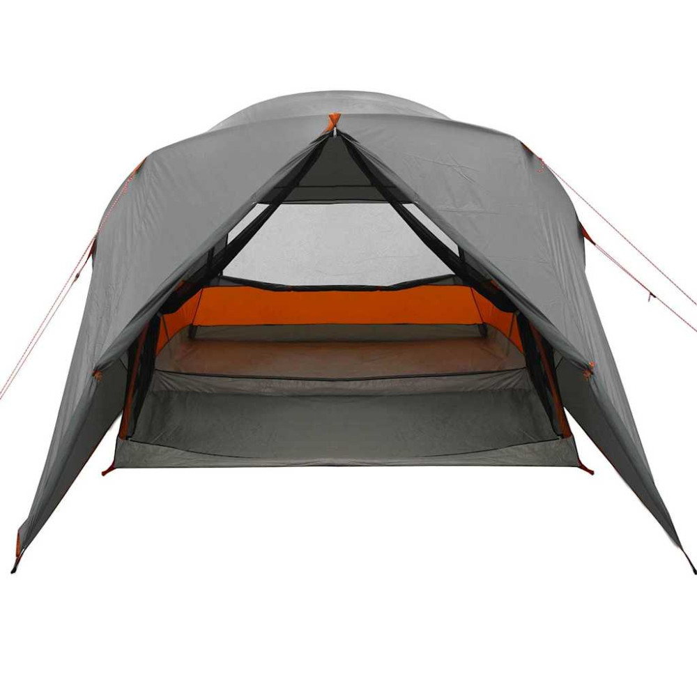 Produktbild för Dome Tält 6-Personer med tak Grå och orange 500 x 314 x 206 cm