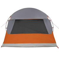 Produktbild för Dome Tält 6-Personer med tak Grå och orange 500 x 314 x 206 cm