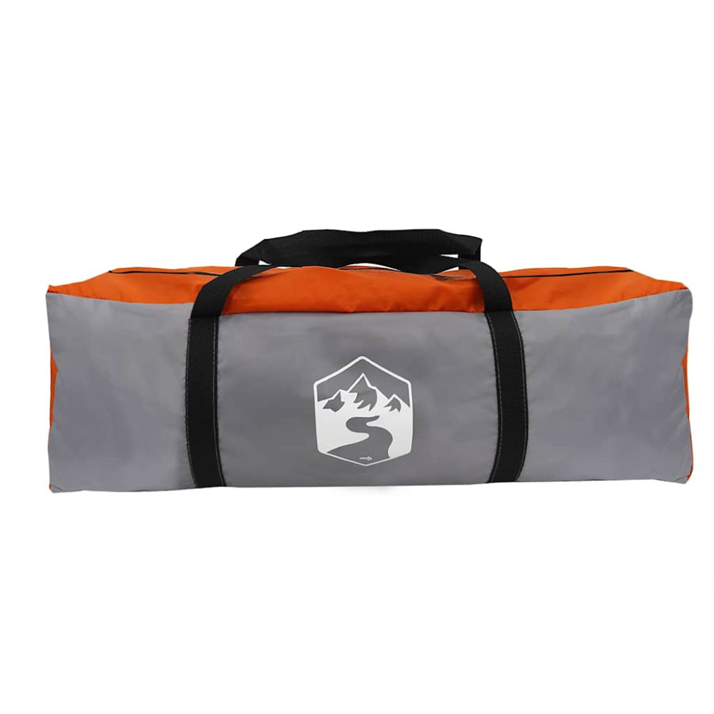 Produktbild för Dome Tält 6-Personer med tak Grå och orange 500 x 314 x 206 cm