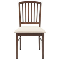 Produktbild för Matstolar 2 pcs Ljusbrun 50 x 52,5 x 91 cm Massiv Gummiträ
