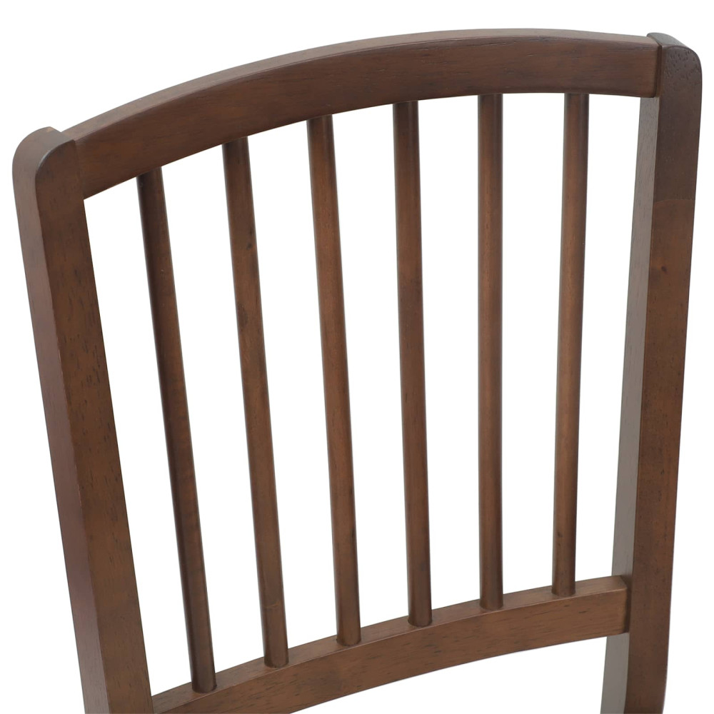 Produktbild för Matstolar 2 pcs Ljusbrun 50 x 52,5 x 91 cm Massiv Gummiträ