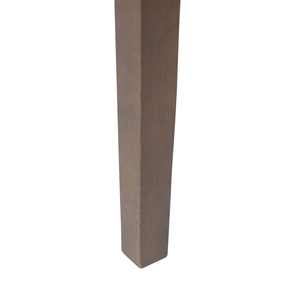 Produktbild för Matstolar 2 pcs Ljusbrun 50 x 52,5 x 91 cm Massiv Gummiträ