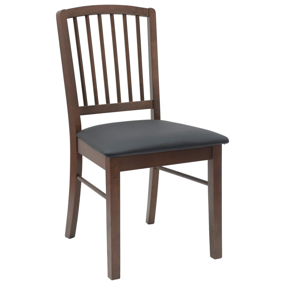 Produktbild för Matstolar 2 pcs Ljusbrun 50 x 52,5 x 91 cm Massiv Gummiträ