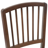 Produktbild för Matstolar 2 pcs Ljusbrun 50 x 52,5 x 91 cm Massiv Gummiträ