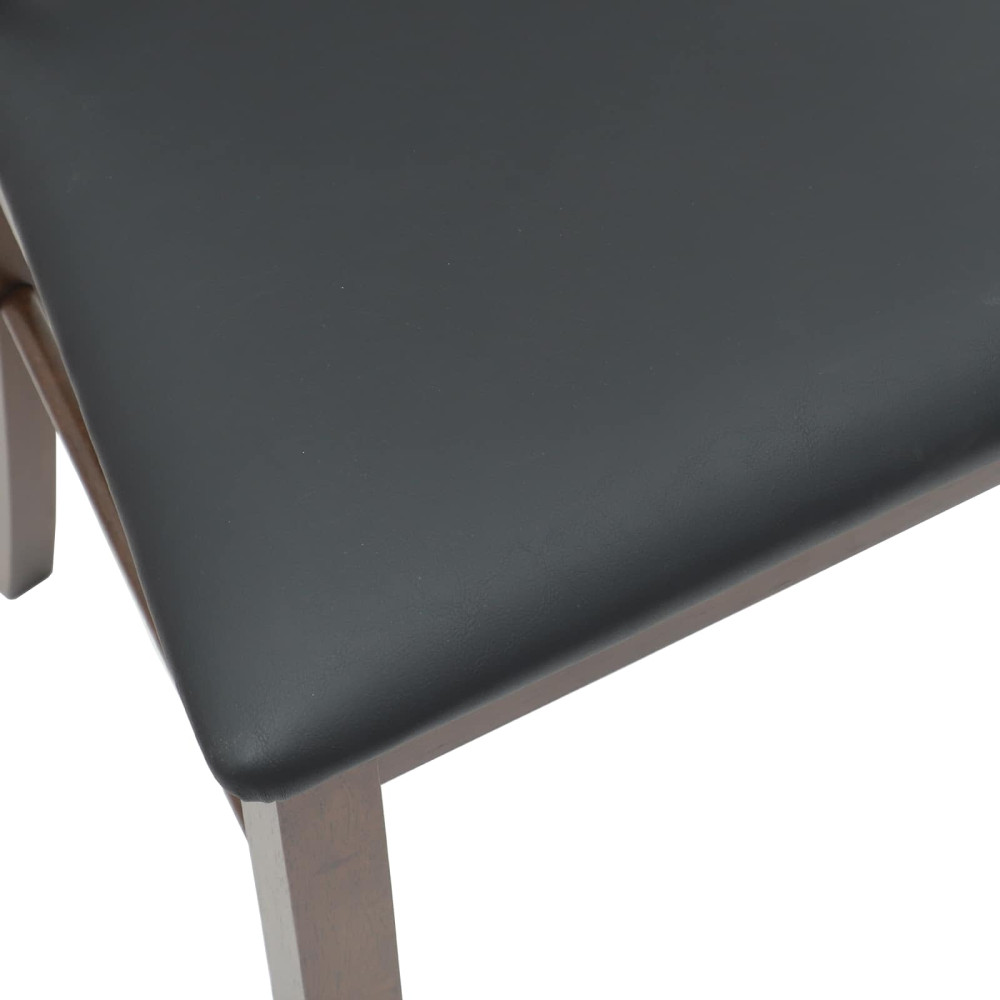 Produktbild för Matstolar 2 pcs Ljusbrun 50 x 52,5 x 91 cm Massiv Gummiträ