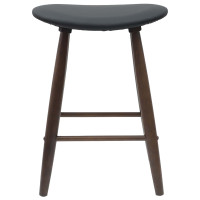 Produktbild för Matstolar 2 pcs Ljusbrun 46 x 37 x 63 cm Massiv Gummiträ