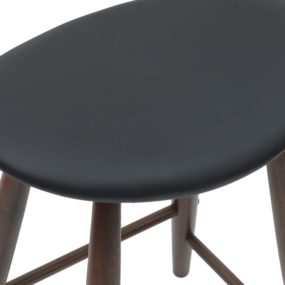 Produktbild för Matstolar 2 pcs Ljusbrun 46 x 37 x 63 cm Massiv Gummiträ