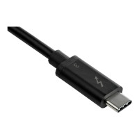 Produktbild för StarTech.com Thunderbolt 3 Mini Dock - Portable Dual Monitor w/ DP 4K 60Hz - 2X USB-A Hub (3.2/2.0), GbE - 28cm Cable - TB3 Multiport Adapter - Mac/Windows - Upgraded Version of TB3DKM2DP (TB3DKMDPL) - dockningsstation - Thunderbolt 3 - 2 x DP - 1GbE