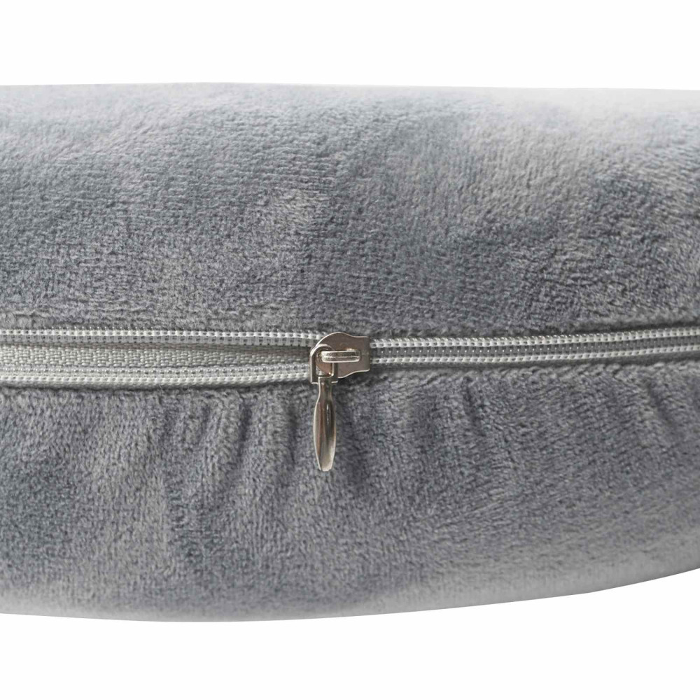 Produktbild för Resenackkudde Grå Minneskum 27 x 27 x 8,5 cm