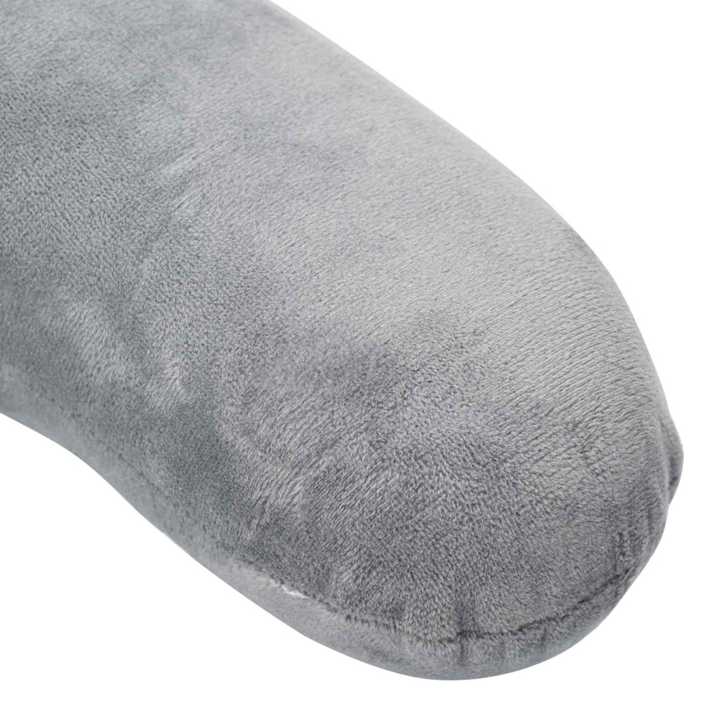 Produktbild för Resenackkudde Grå Minneskum 27 x 27 x 8,5 cm