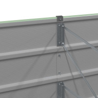 Produktbild för Planteringskärl Grön 240 x 80 x 75 cm Stål