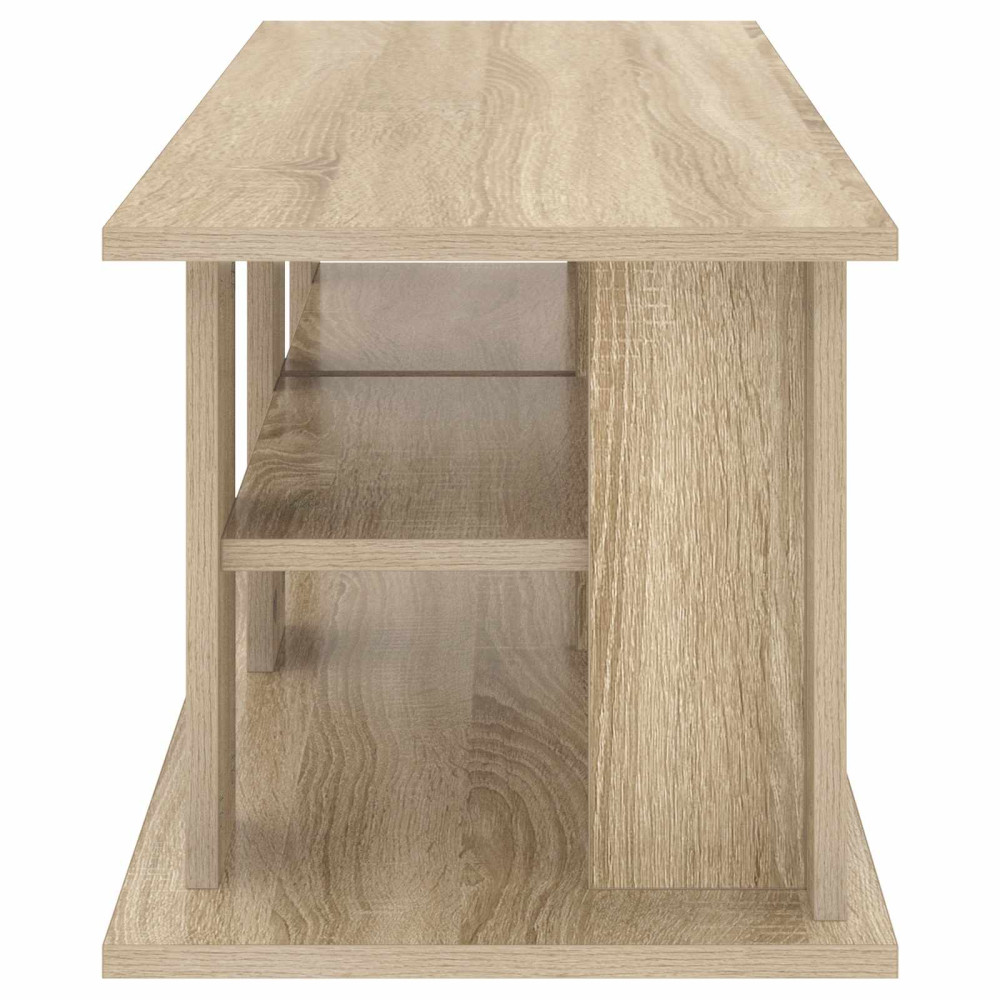 Produktbild för TV-ställ Sonoma-ek 96 x 35 x 33,5 cm