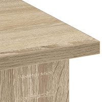 Produktbild för TV-ställ Sonoma-ek 96 x 35 x 33,5 cm