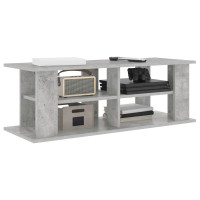 Produktbild för TV-ställ Betonggrå 96 x 35 x 33,5 cm