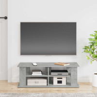 Produktbild för TV-ställ Betonggrå 96 x 35 x 33,5 cm