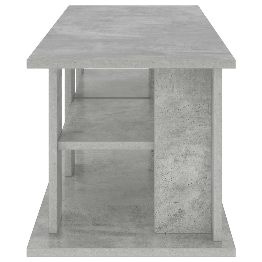 Produktbild för TV-ställ Betonggrå 96 x 35 x 33,5 cm