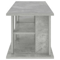 Produktbild för TV-ställ Betonggrå 96 x 35 x 33,5 cm