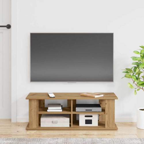 vidaXL TV-ställ 96 x 35 x 33,5 cm Artisan Ek Konstruerat trä