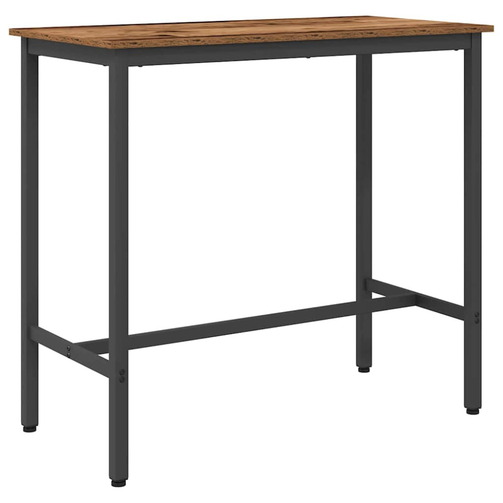Produktbild för bord Gammalt trä 100 x 50 x 90,5 cm Konstruerat trä och stål